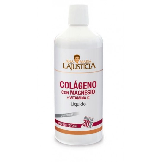 Colágeno con Magnesio + VIT C Cereza 1L LaJusticia