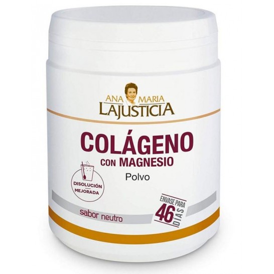 Colágeno con Magnesio 350 g Polvo Neutro LaJusticia