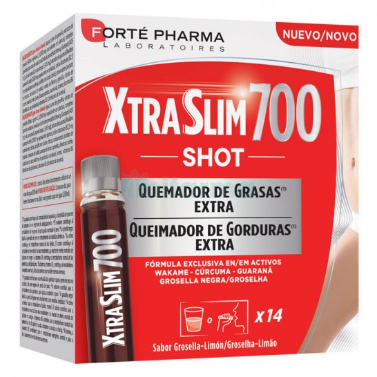 Xtraslim 700 SHOT 14 viales Forté Pharma