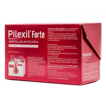 Pilexil Forte Ampollas Anticaída 15 + 5