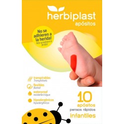 Tiritas Infantiles Herbiplast 10 ud